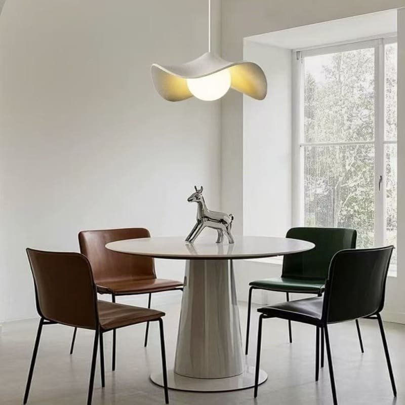 plaster-pendant-lights-living-room-&-kitchen-island