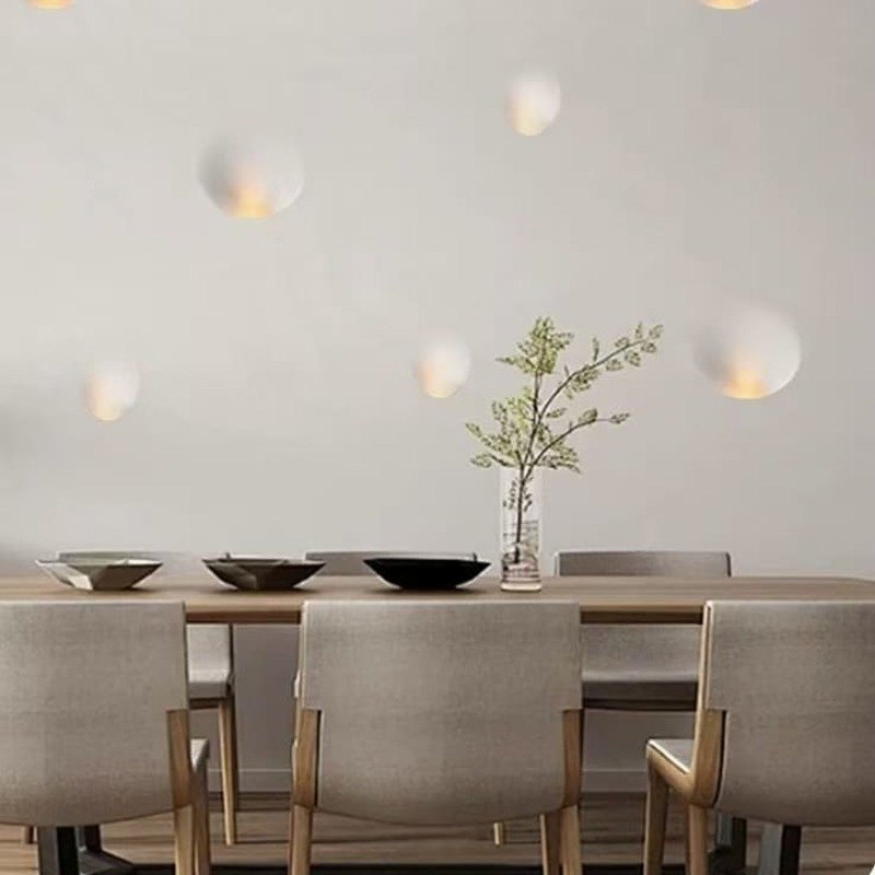 TENSENG_Up_and_Down_Wall_Lights_Modern,_Plaster,_White,_Indoor_7