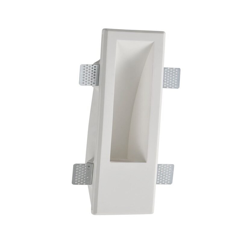 Tenseng_Classic_Wall_Lamp_Plaster_Flush,_White_2