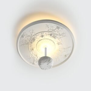 Tenseng_Creative_Ceiling_Lamp_Gypsum,_Circle,_Relief_Pattern_2