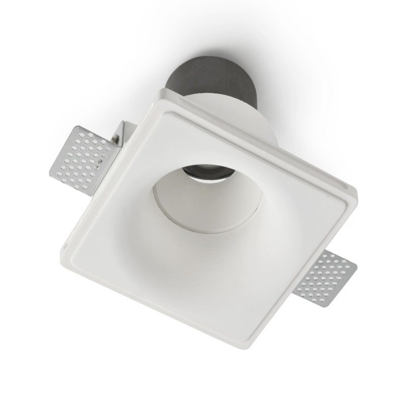 Tenseng_Flush_Mount_Down_Light_-_Modern_Plaster_White_1
