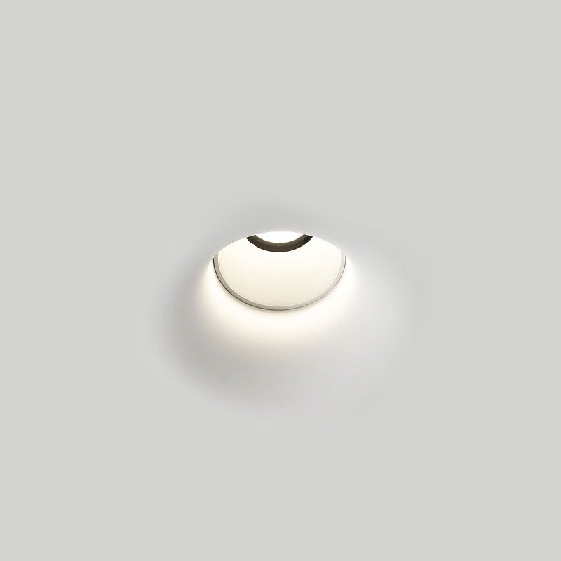 Tenseng_Flush_Mount_Down_Light_-_Modern_Plaster_White_2