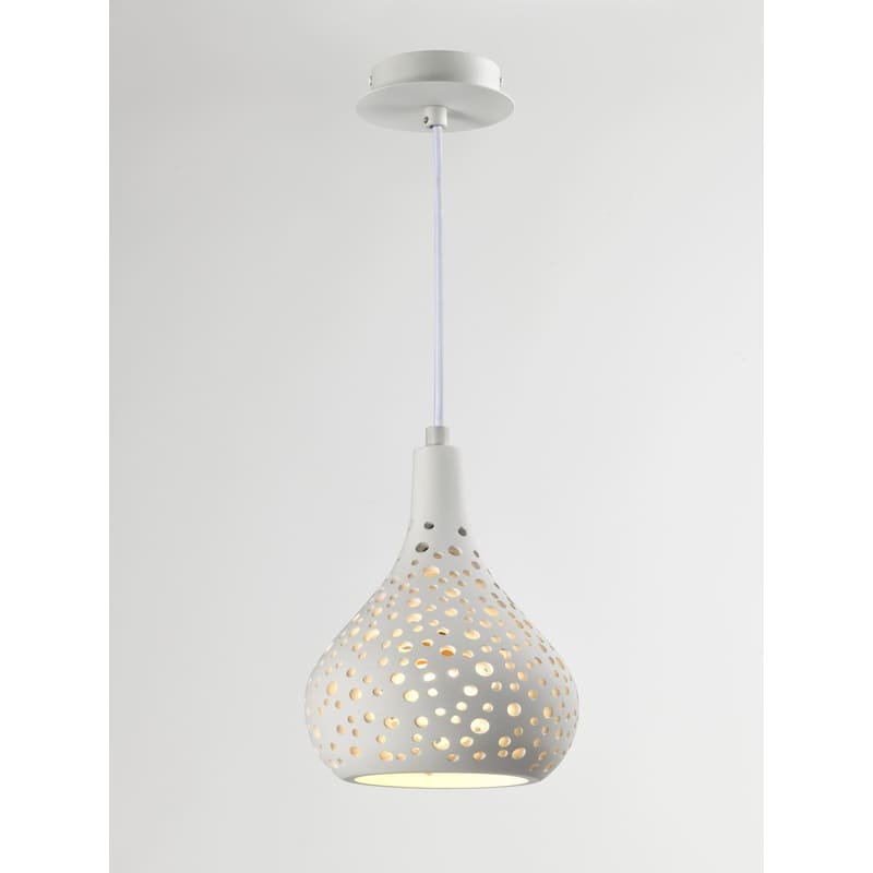 Tenseng_Gypsum_Pendant_Lamp_Water-drop-shaped_Hollow,White_2