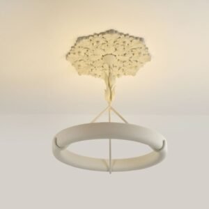 Tenseng_Pendant_Fixture_-_Circular_Gypsum_LED_1