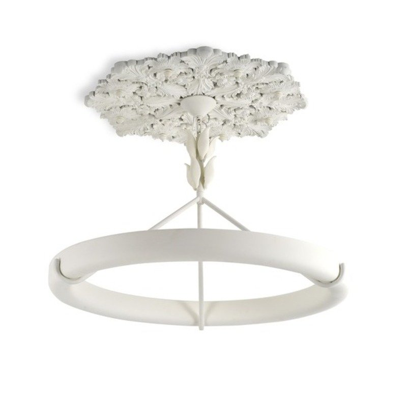 TENSENG Pendant Fixture - Circular Gypsum LED - Image 2