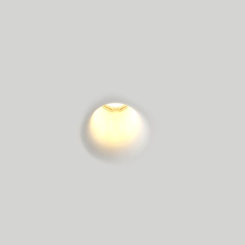Tenseng_Plaster_Down_Lamp_Simple_Exterior_White_Flush_Mount_2