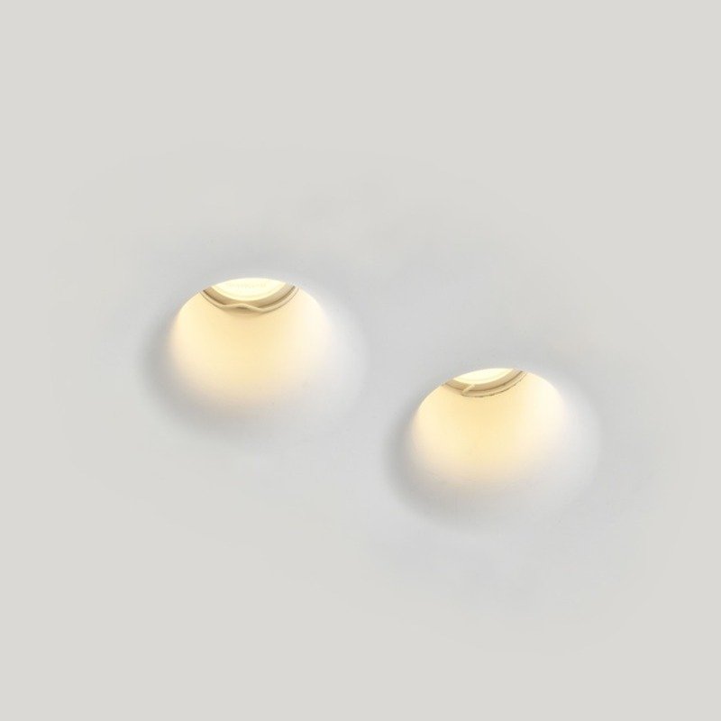 Tenseng_Plaster_Down_Lamp_Simple_Exterior_White_Flush_Mount_3