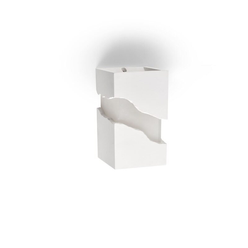 TENSENG White Plaster Lamp for Wall: European Style, E14 - Image 2