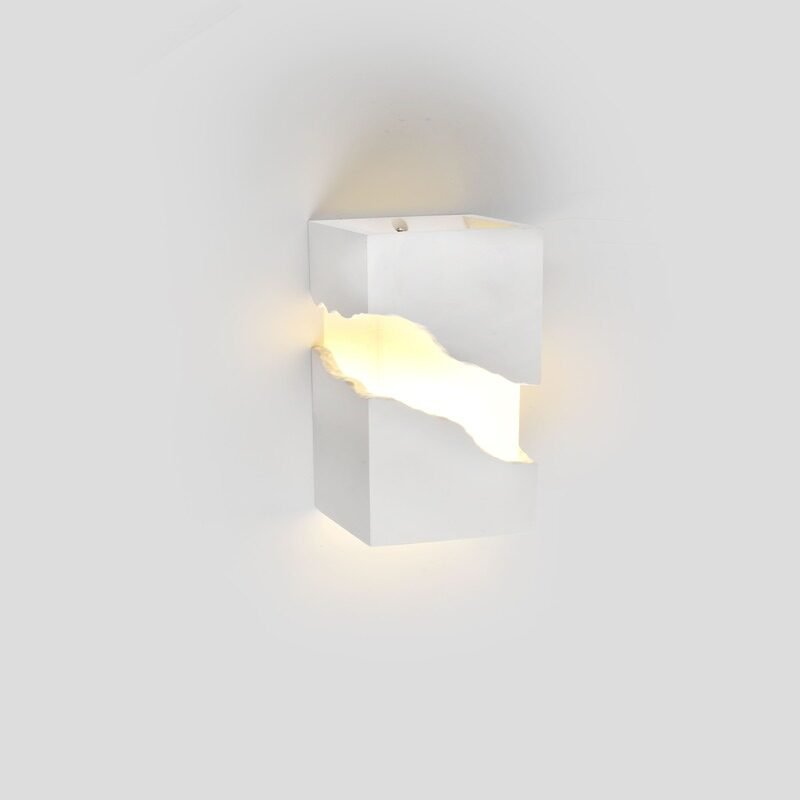 Tenseng_White_Plaster_Lamp_for_Wall_European_Style,_E14_2