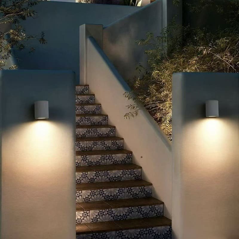 concrete-outdoor-wall-lights-garden-wall-&-terrace