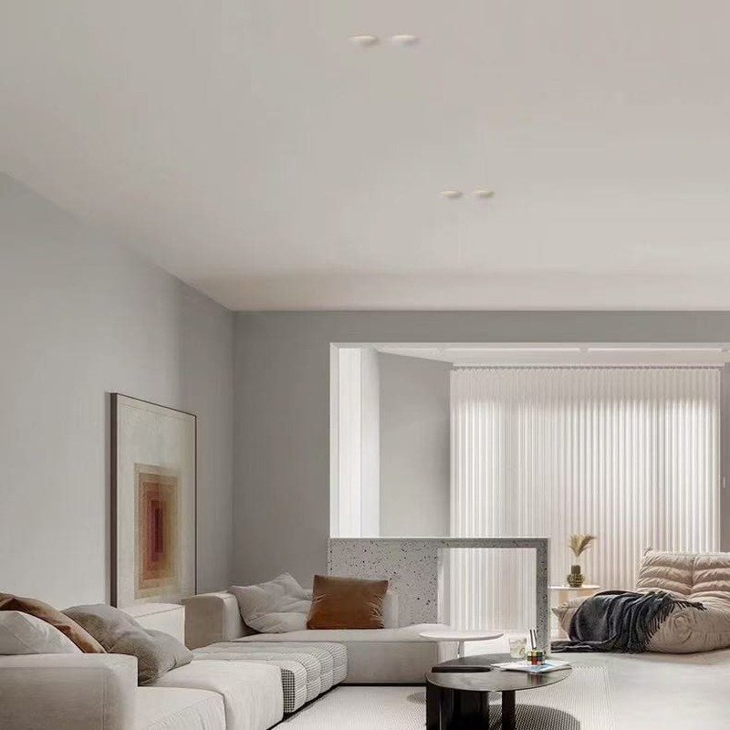 TENSENG_Simple_Down_Lamp_Plaster_White_Flush_Mount_5