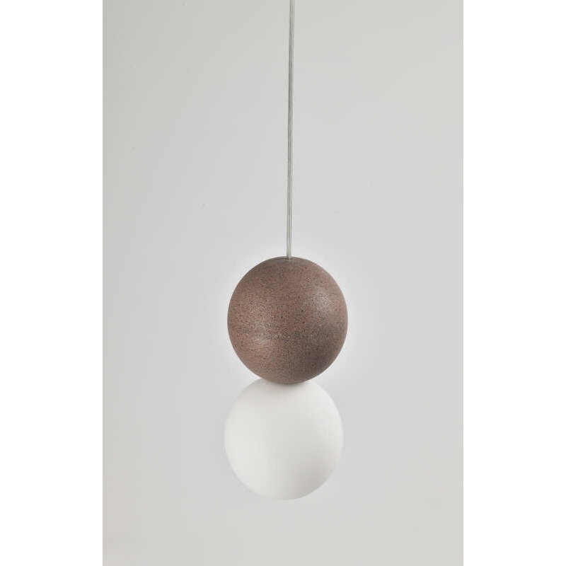 TENSENG Bright Pendant Light: Eco Dual - Sphere Concrete - Image 11