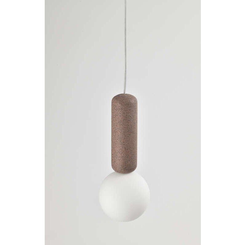 TENSENG Multi - Color Pendant: Eco Concrete Cylinder – Sphere - Image 12