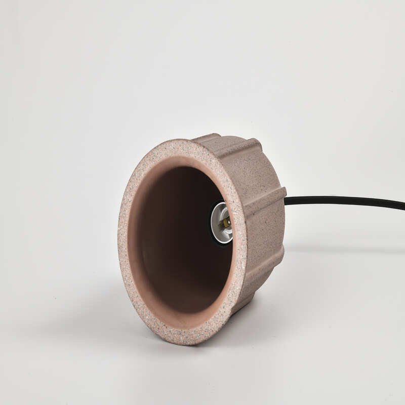 Tenseng_Pendant_Light_Fitting_Red_Concrete_E14_220_-_240V_Lamp_4