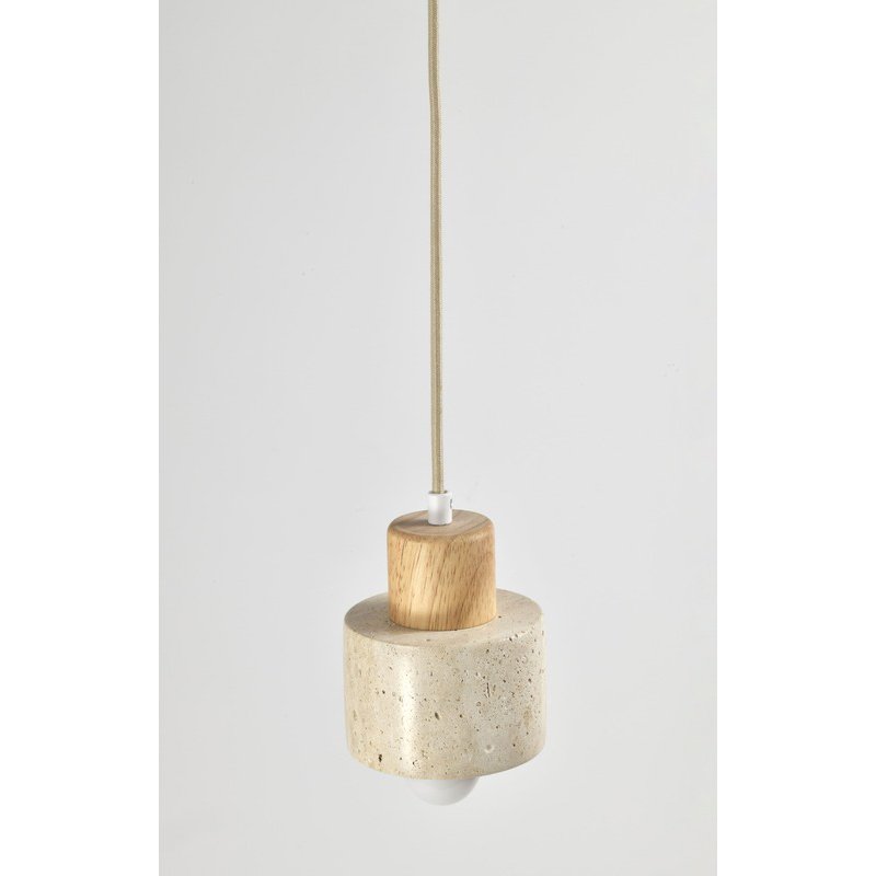 TENSENG Pendant Light: Stone - Yellow Marble Cave Stone Effect - Image 3