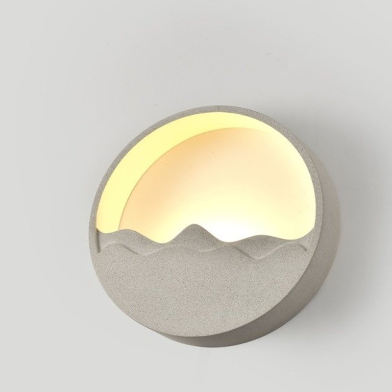 Tenseng_Round_Wall_Lamp_Mountain_-_Shaped_Concrete_2