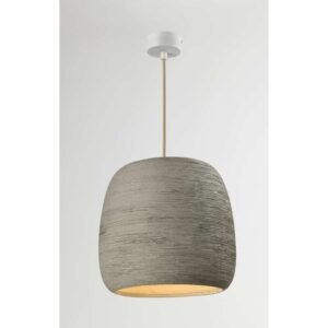 Tenseng_Rounded_Drum_Pendant_Concrete,_Gray_3