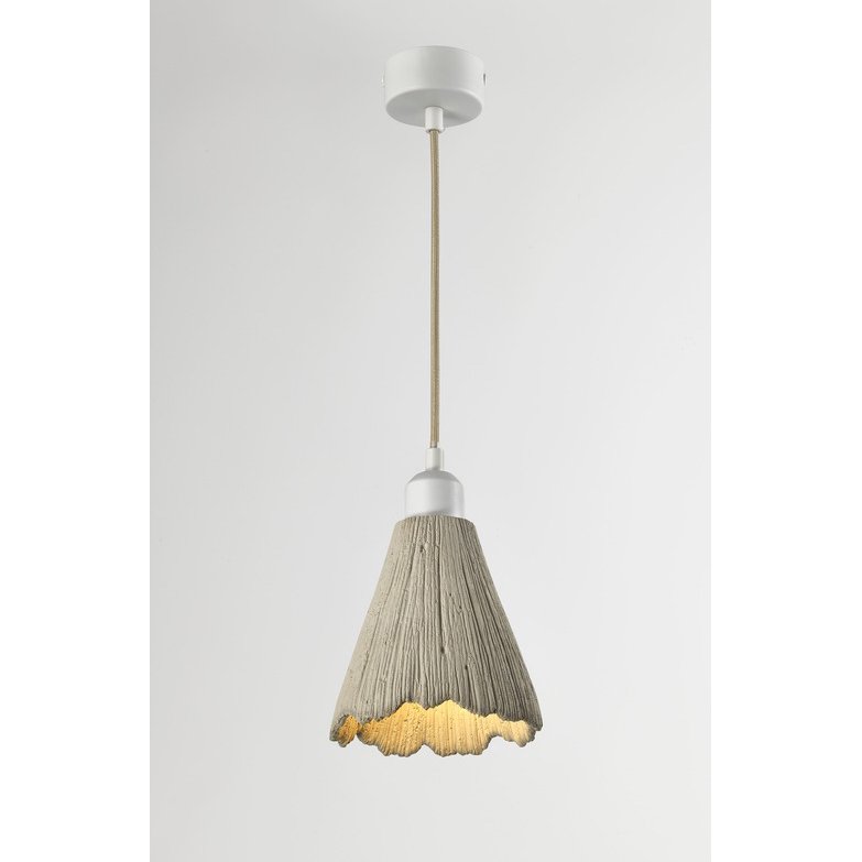 Tenseng_Unique_Cone_Pendant_Natural_-_Textured_Concrete_2